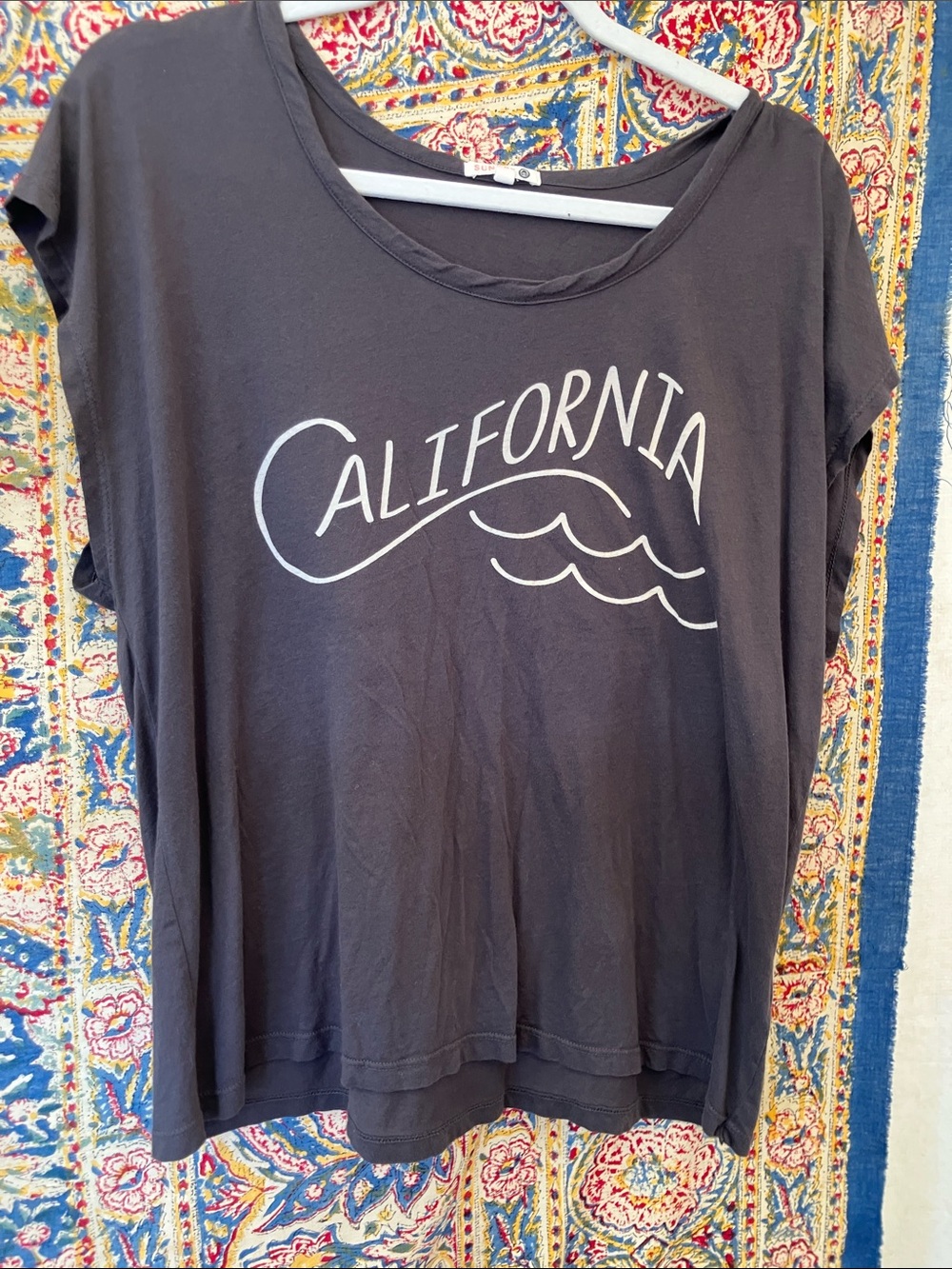 Sundrd slate grayCalifornia Wave Graphic Tee one size